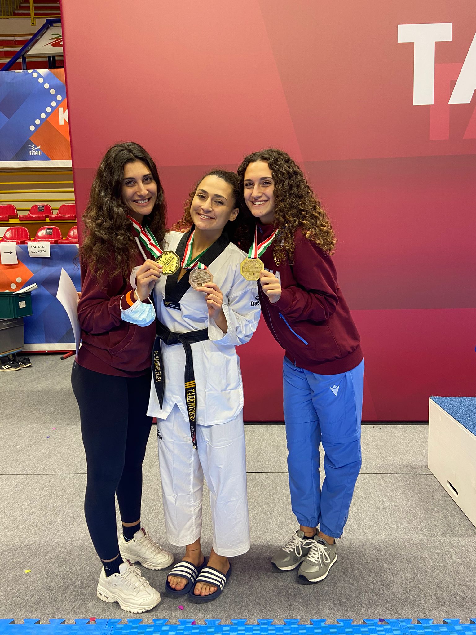 Taekwondo le sorelle Al Halwani Campionesse Italiane Senior 2021